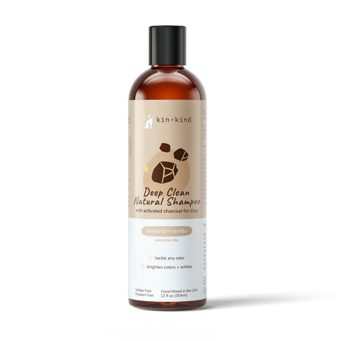 Deep Clean Natural Shampoo - Almond+Vanilla