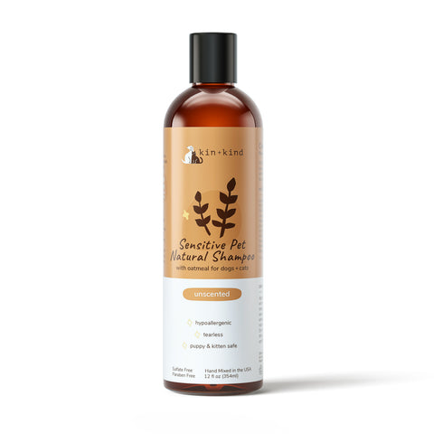Sensitive Skin Natural Shampoo - Oatmeal Unscented