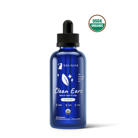Organic Clean Ears (Leave-in relief for dogs)