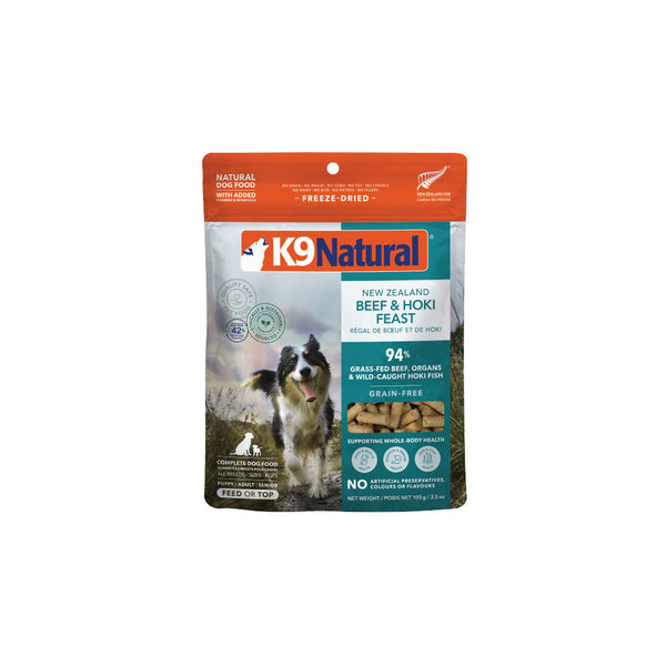 K9 Natural Freeze Dried Beef & Hoki