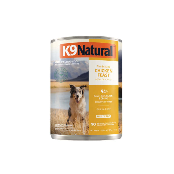 K9 Natural Canned Chicken 370gm /12 Cans