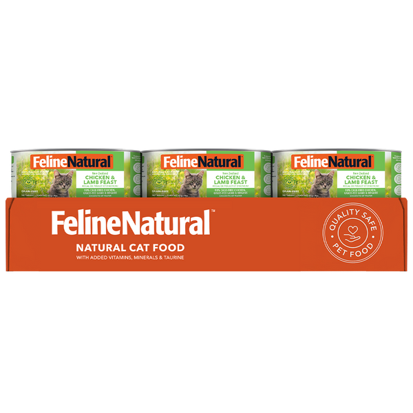 Feline Natural Canned Chicken & Lamb 85gm / 24 cans