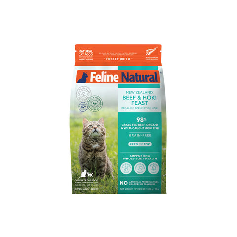 Feline Natural Freeze Dried Beef & Hoki