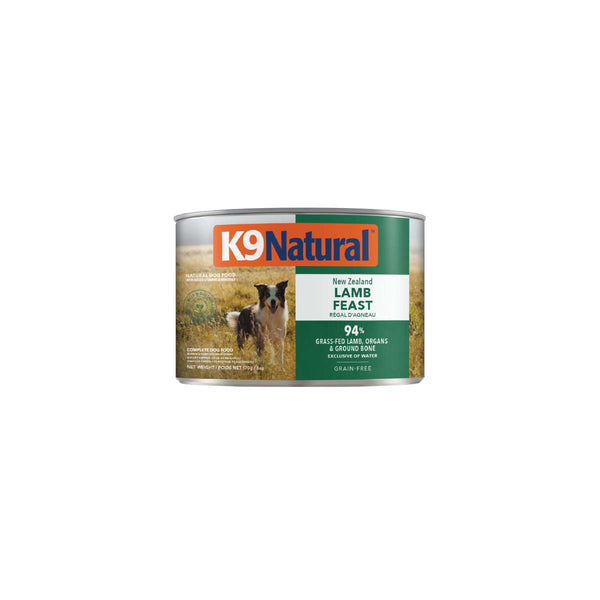 K9 Natural Canned Lamb 170gm /12 Cans