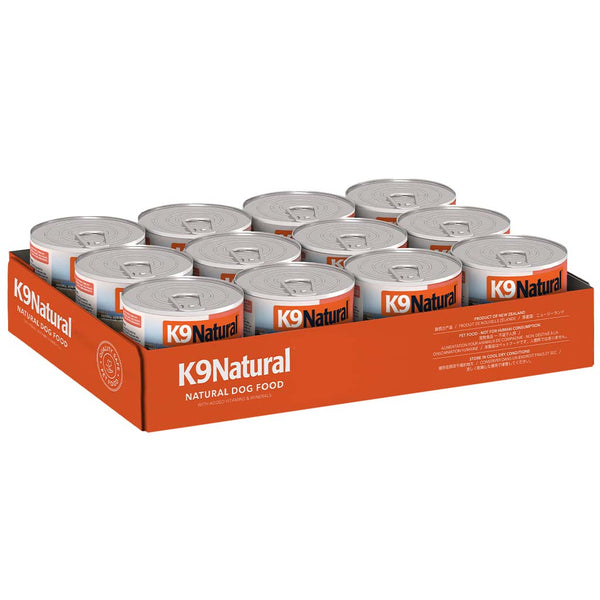 K9 Natural Canned Lamb & Salmon 170gm /12 Cans