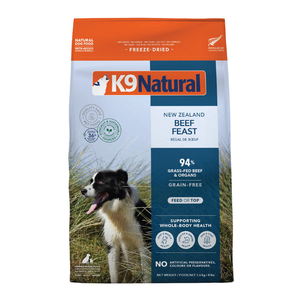 K9 Natural Freeze Dried Beef