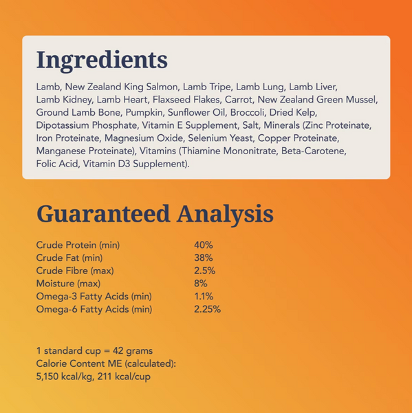 K9 Natural Freeze Dried Lamb & Salmon