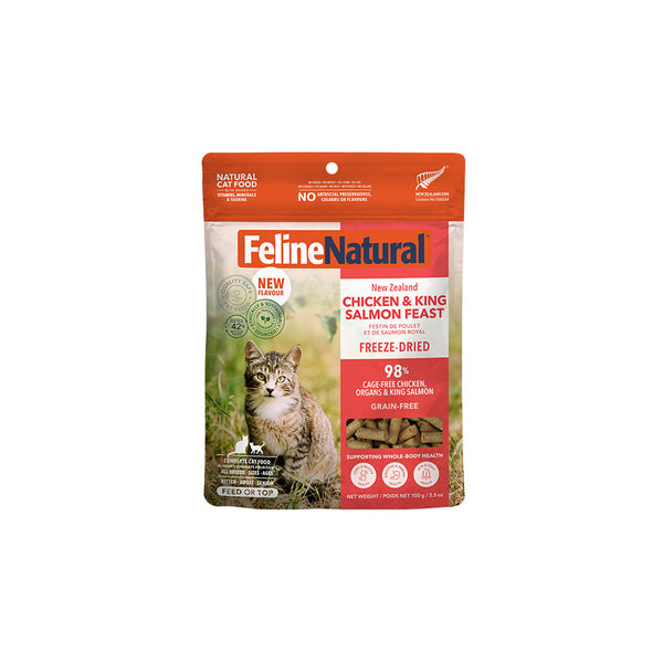 Feline Natural Freeze Dried Chicken & Salmon