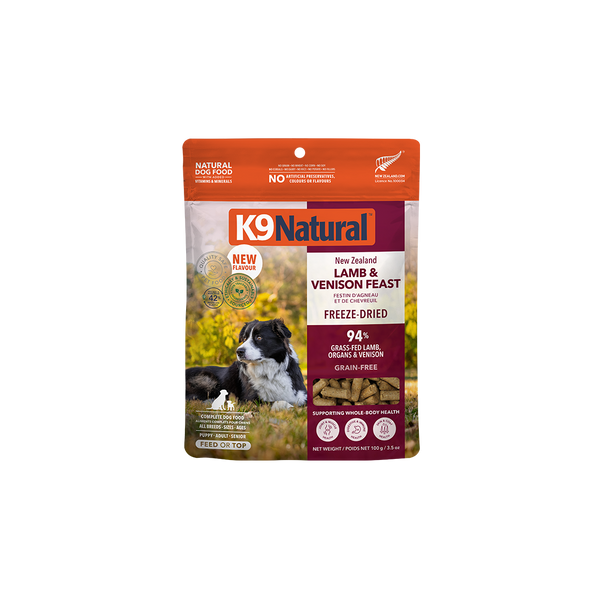 K9 Natural Freeze Dried Lamb & Venison