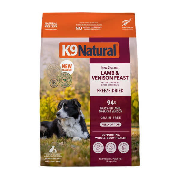K9 Natural Freeze Dried Lamb & Venison