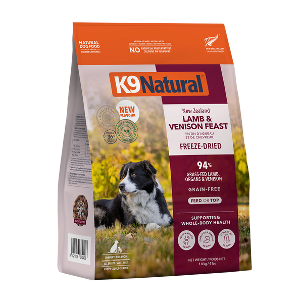 K9 Natural Freeze Dried Lamb & Venison
