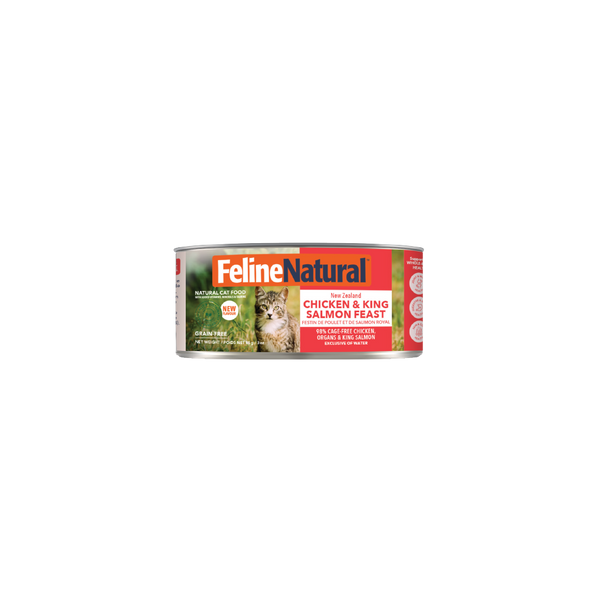 Feline Natural Canned Chicken & Salmon 85gm /24 Cans