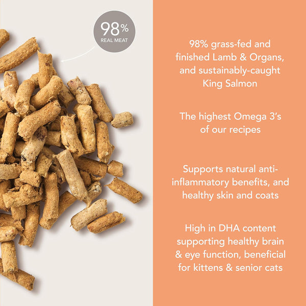 Feline Natural Freeze Dried Lamb & Salmon