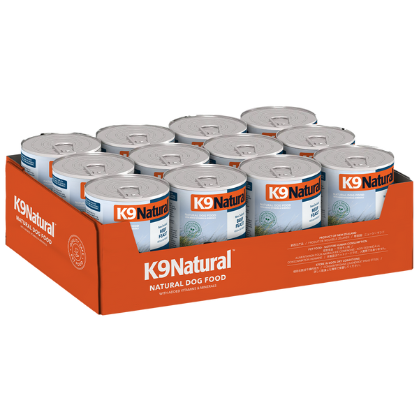 K9 Natural Canned Beef 370gm /12 Cans