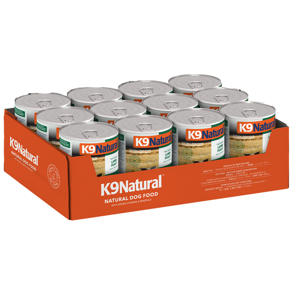 K9 Natural Canned Lamb 370gm /12 Cans