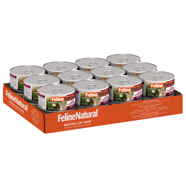 Feline Natural Canned Lamb & Venison 85gm /24 Cans
