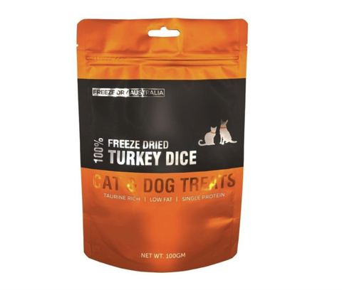 FDA Turkey Dice 100gm
