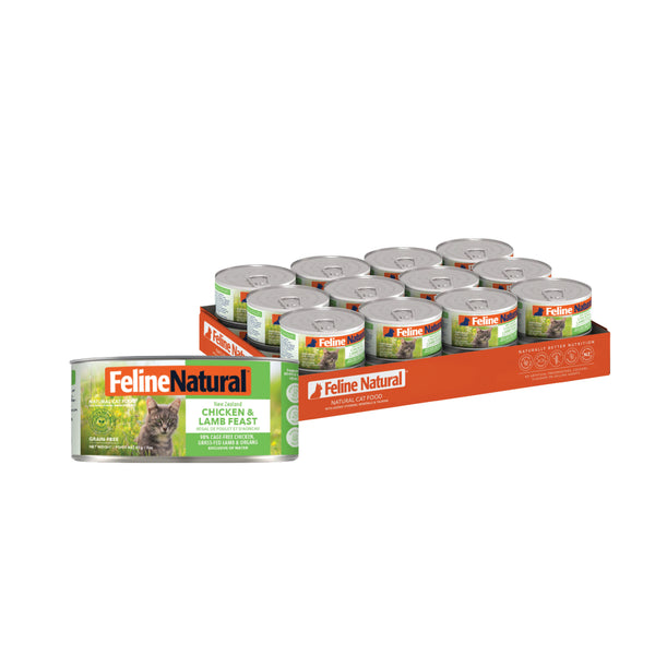 Feline Natural Canned Chicken & Lamb 85gm / 24 cans