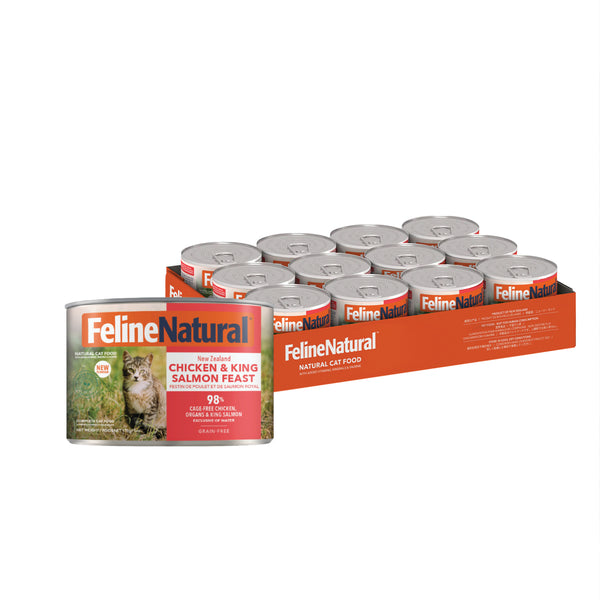 Feline Natural Canned Chicken & Salmon 170gm /12 Cans
