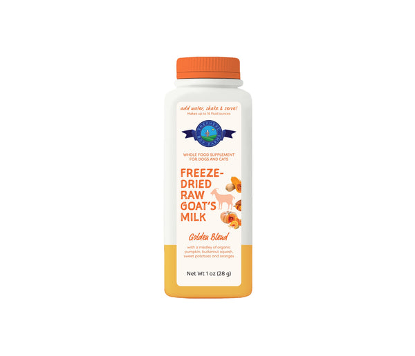 SBF Freeze Dried Raw Goat Milk Golden Blend