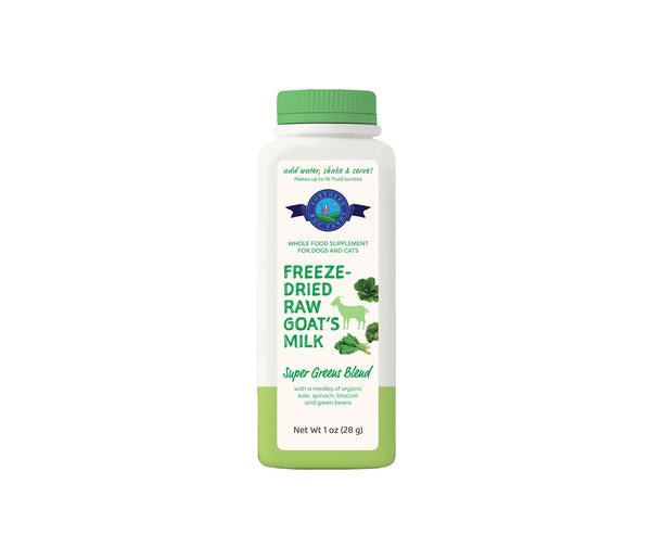 SBF Freeze Dried Raw Goat Milk Super Green