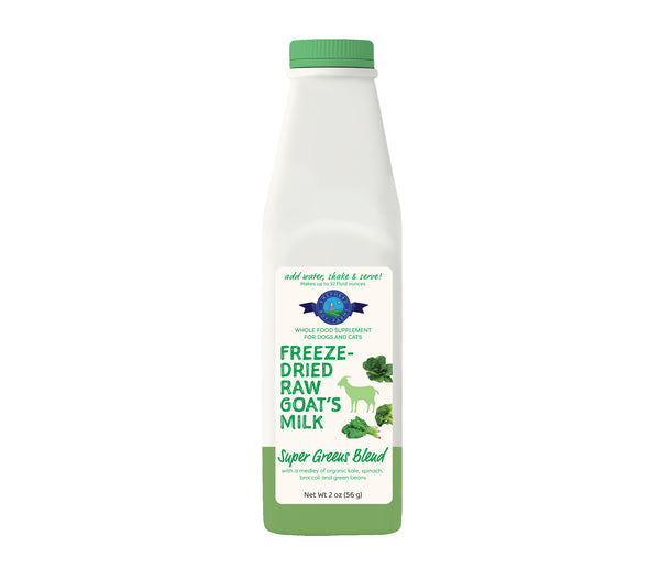 SBF Freeze Dried Raw Goat Milk Super Green