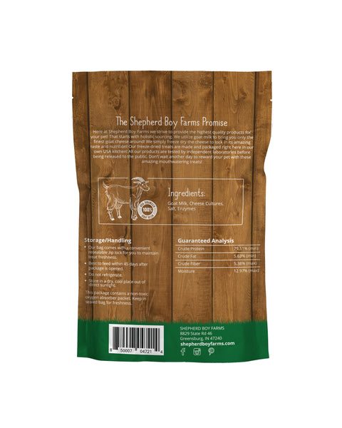 SBF Freeze Dried Goat Cheese Treats 3oz