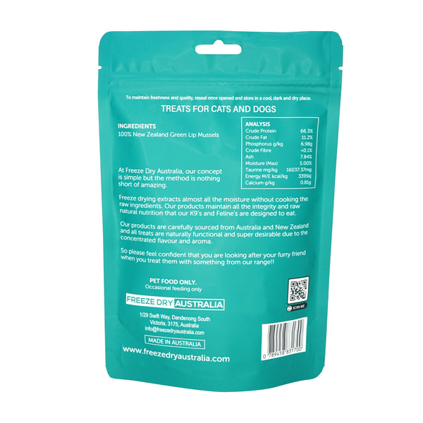 FDA Green Lip Mussels 70gm