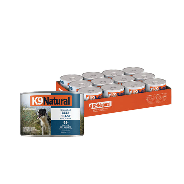 K9 Natural Canned Beef 170gm /12 Cans