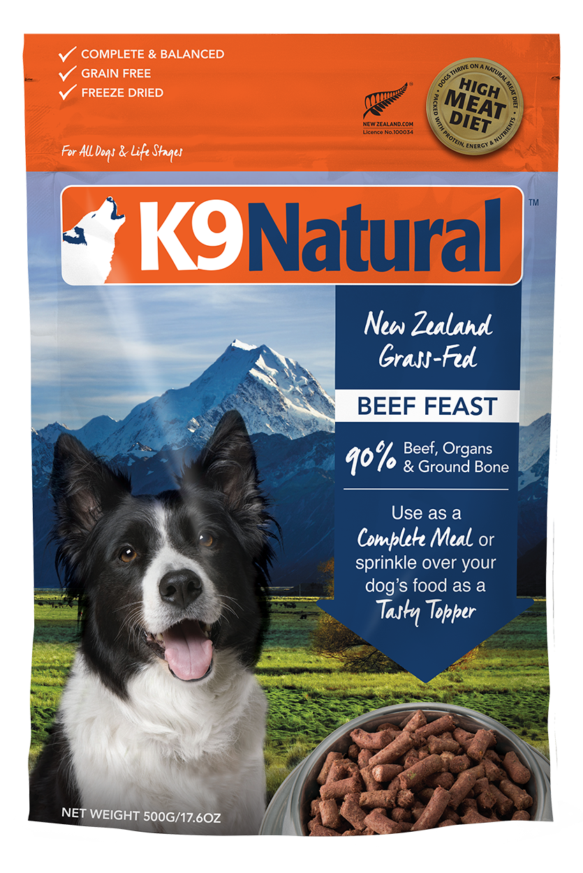 K9 Natural Freeze Dried Beef
