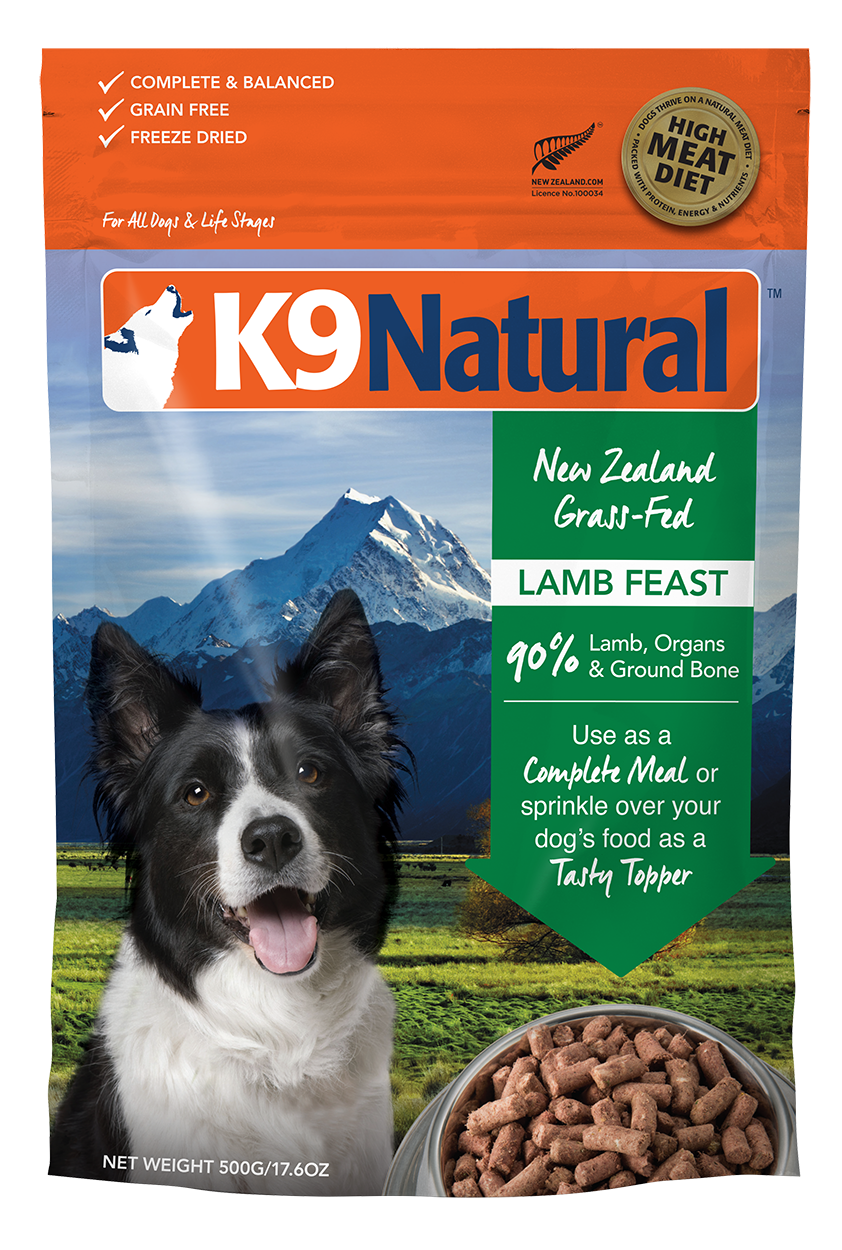 K9 Natural Freeze Dried Lamb