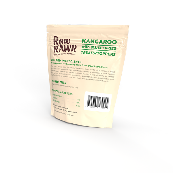 Raw Rawr Treats/ Toppers Kangaroo