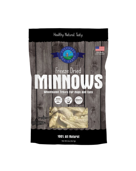 SBF Freeze Dried Minnows Treats 2oz