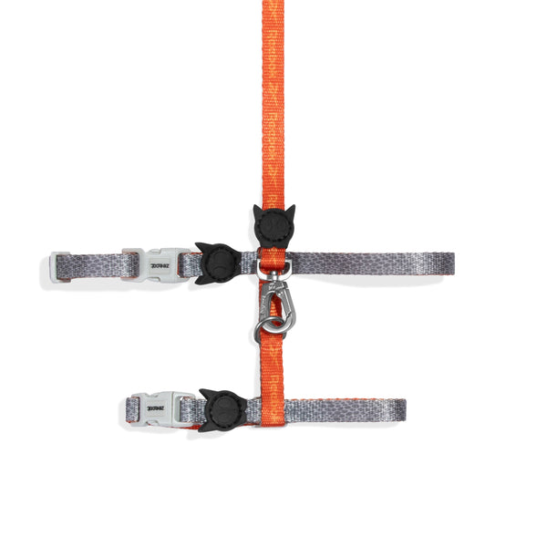 Suede Harness + Leash Set