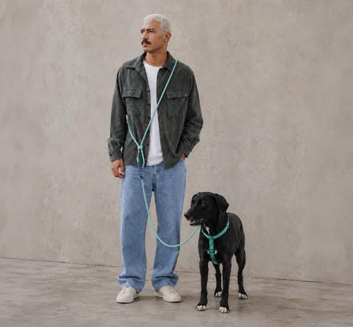 Vert Velvet Handsfree Leash