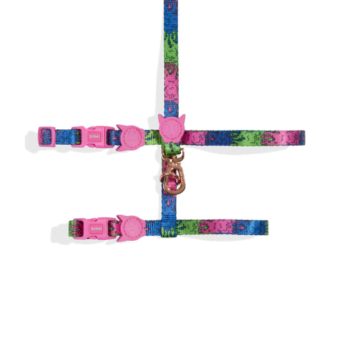 Lords Of Zee.Town Melted Harness + Leash Set
