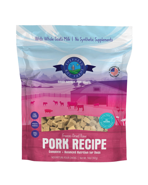 SBF Freeze Dried Pork Recipe 14oz