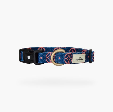 Baba Navy Basic Nylon Collar