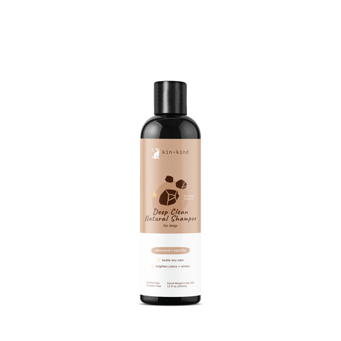 Deep Clean Natural Shampoo - Almond+Vanilla