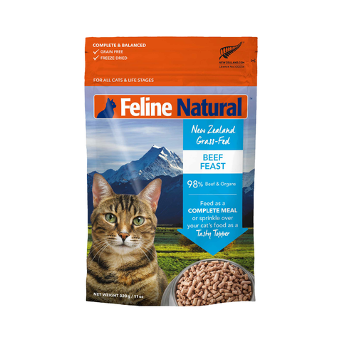 Feline Natural Freeze Dried Beef