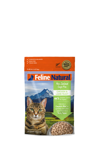 Feline Natural Freeze Dried Chicken & Lamb