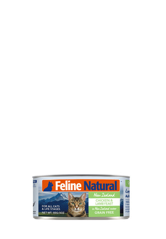 Feline Natural Canned Chicken & Lamb 85gm / 24 cans