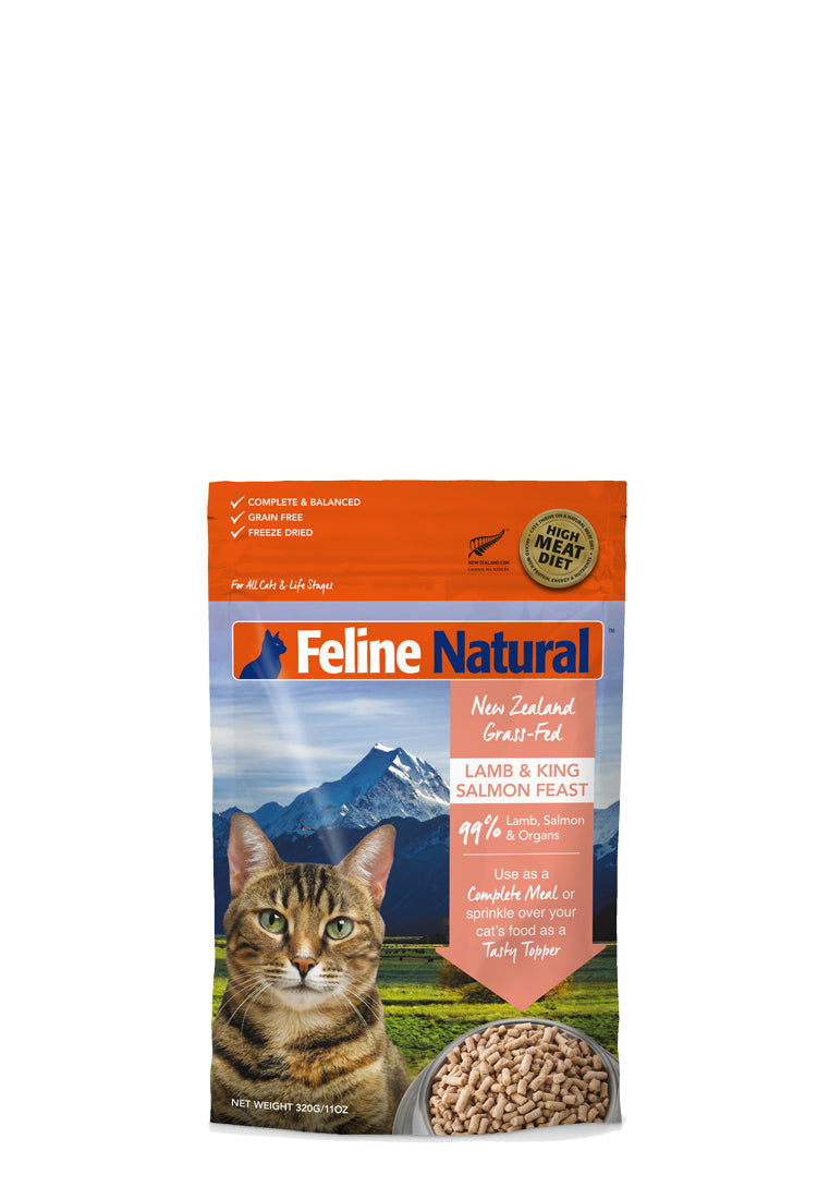 Feline Natural Freeze Dried Lamb & Salmon