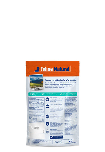 Feline Natural Freeze Dried Beef & Hoki / Buy 2 get 1 Free