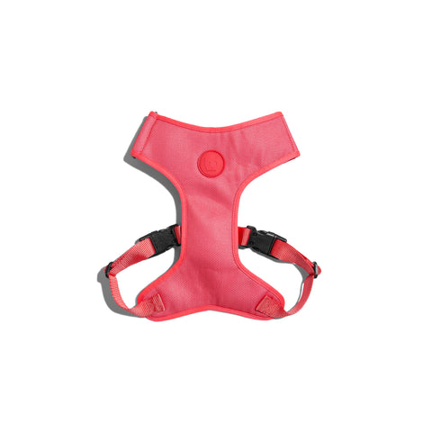 Neon Coral Adjustable Air Mesh Harness