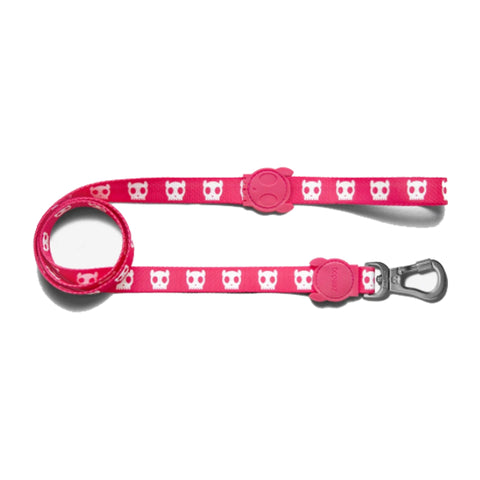 Pink Skull Leash