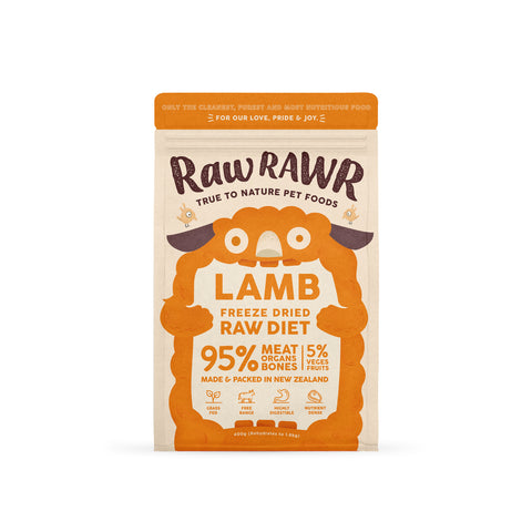 Raw Rawr Freeze Dried Lamb