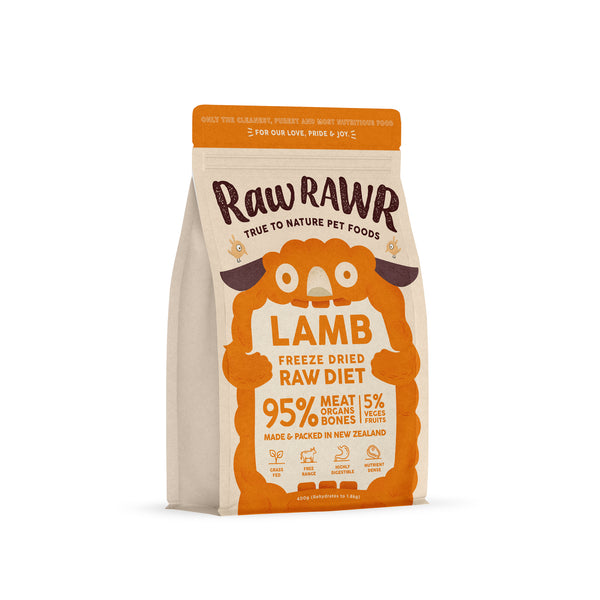 Raw Rawr Freeze Dried Lamb