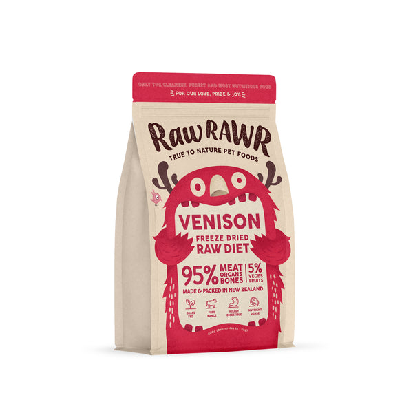 Raw Rawr Freeze Dried Venison