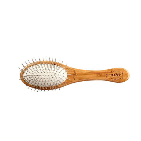 Bass Style & Detangle Pet Brush | Striped or Dark Finish